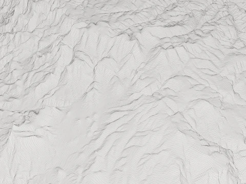 Terrain 1 3D Model