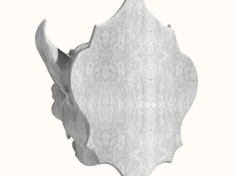 Gargoyle Dragon Head 1 3D Model