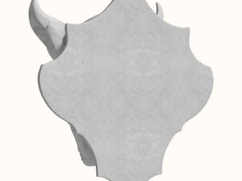 Gargoyle Dragon Head 3 3D Model