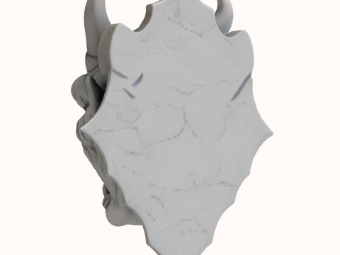 Gargoyle Dragon Head 4 3D 모델