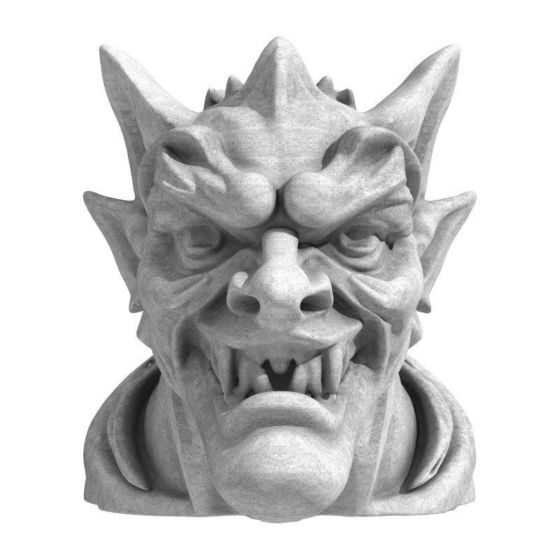 Gargoyle Dragon Head 7 3D 模型 .c4d .max .obj .3ds .fbx .stl .blend
