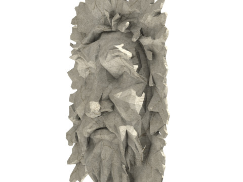 Green Man Low Poly Modello 3D