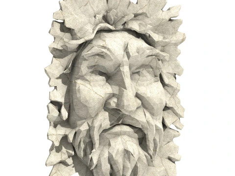 Green Man Low Poly 3D Model