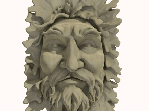 Green Man 1 3D Модель