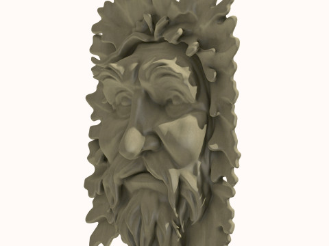 Green Man 1 Model 3D