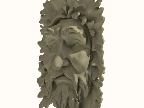Green Man 1 3D Model