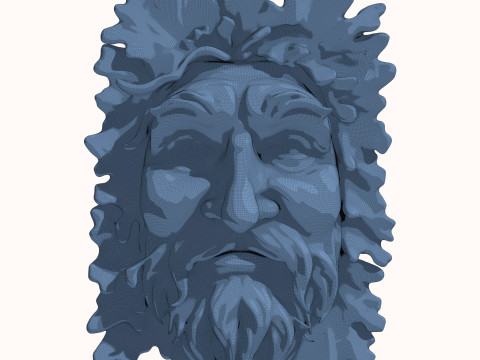 Green Man 1 Model 3D