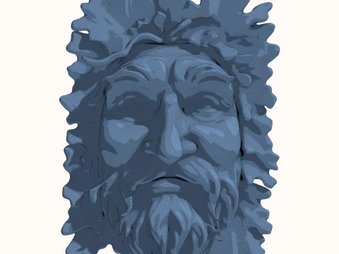 Green Man 1 3D Model
