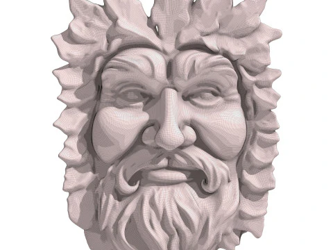 Green Man 2 3D Model