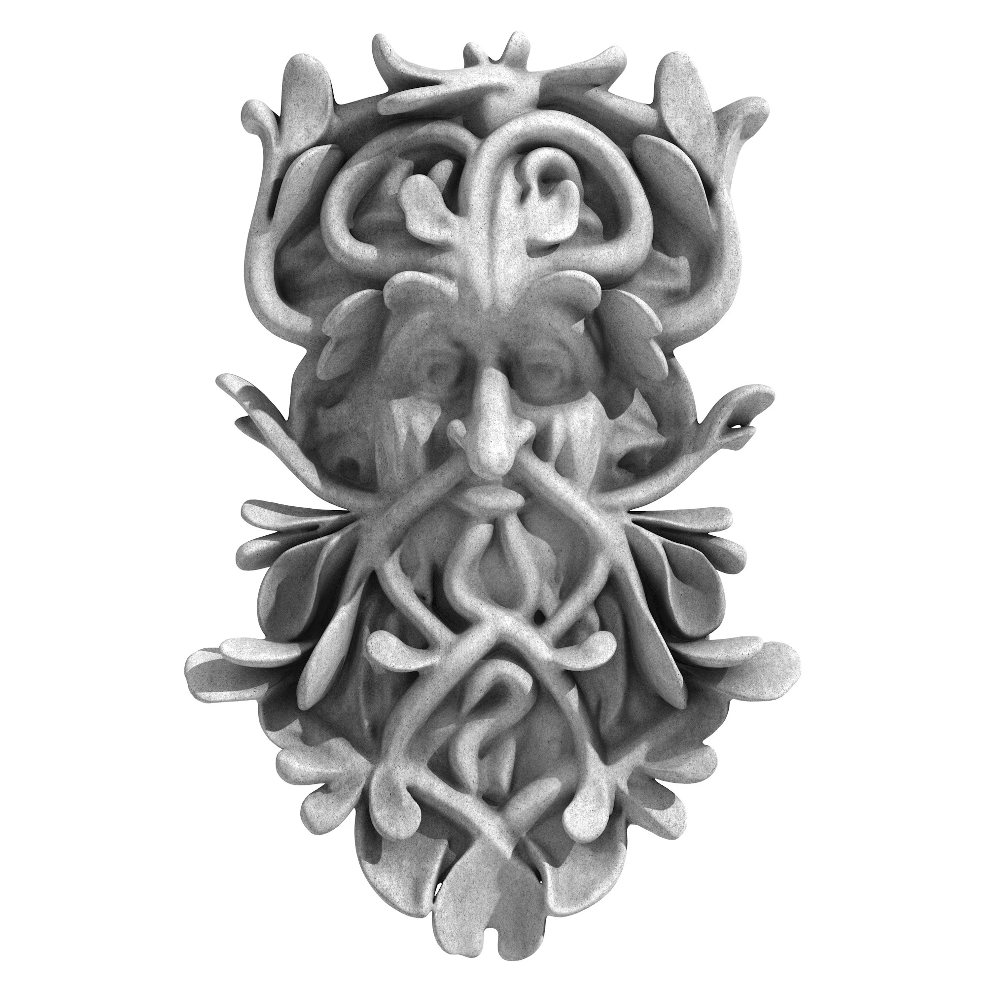 Green Man 3 3D Model .c4d .max .obj .3ds .fbx .stl .blend