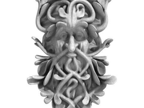 Green Man 3 3D Model