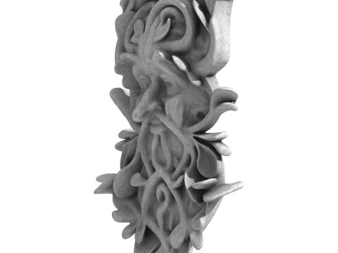 Green Man 3 Modello 3D