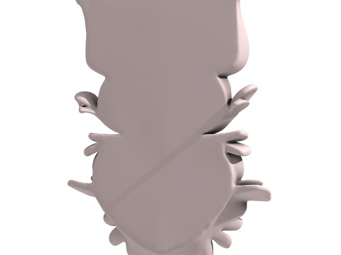 Green Man 3 Modello 3D