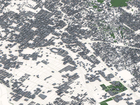 Cucuta City Colombia 3D Model