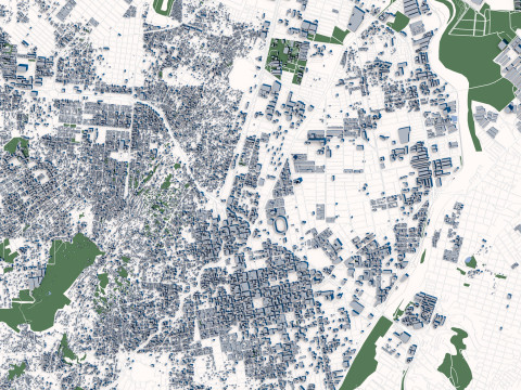 Cucuta City Colombia 3D Model