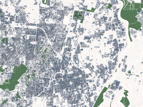 Cucuta City Colombia 3D Model