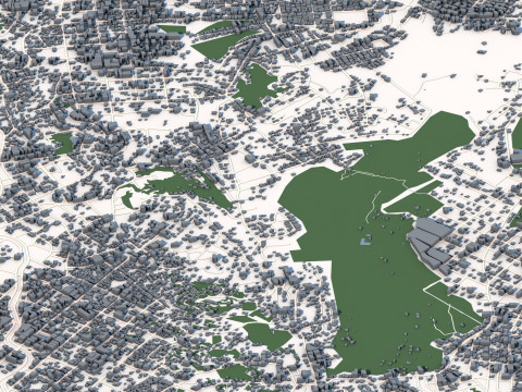 Cucuta City Colombia 3D Model