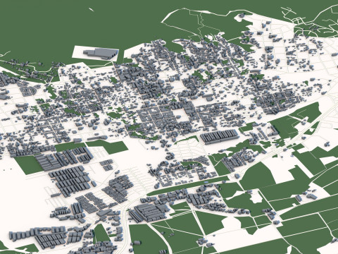 Cucuta City Colombia 3D Model