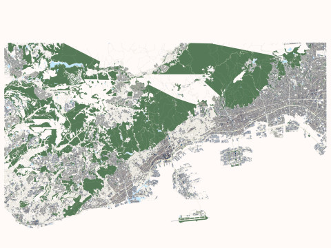 Kobe City Japan 3D Model