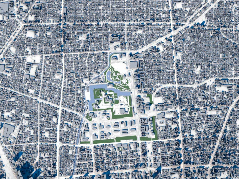 Nagoya City Japan 3D Model