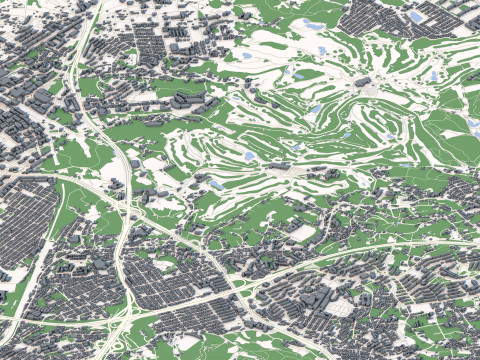 Yokohama City Japan 3Dモデル