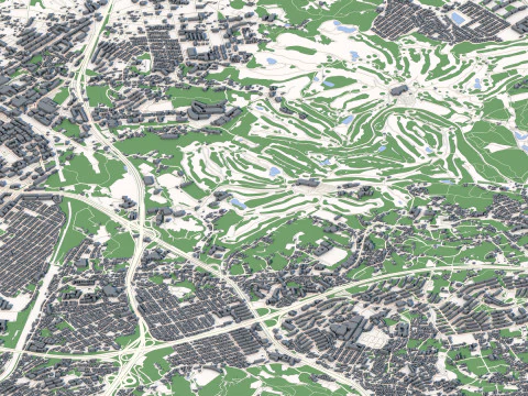 Yokohama City Japan 3D Model