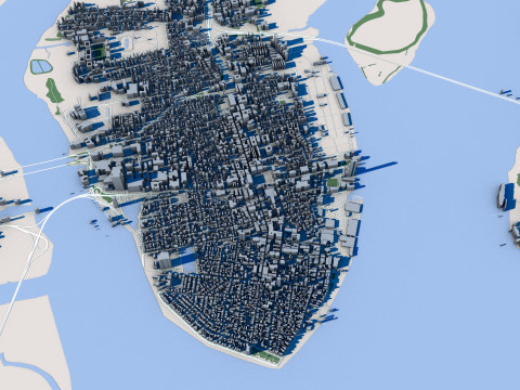 Charleston South Carolina USA 3D Model
