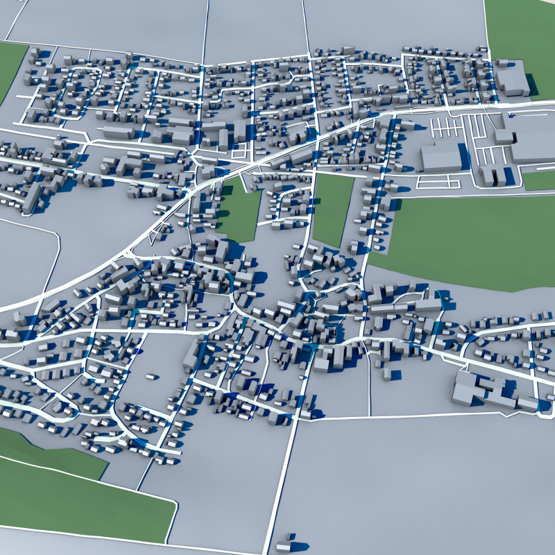 Grob Berkel City Germany Model 3D .c4d .max .obj .3ds .fbx .stl .blend
