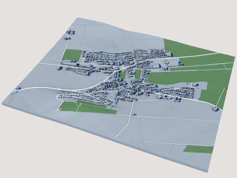 Grob Berkel City Germany 3D Model