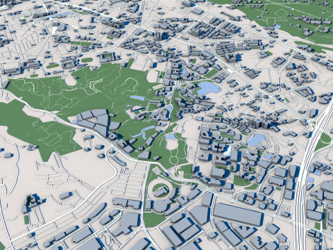 Hsinchu City Taiwan 3D 模型