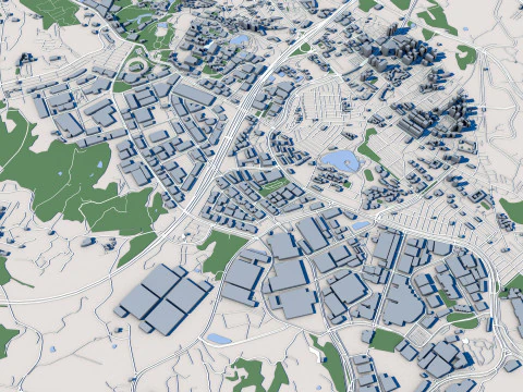 Hsinchu City Taiwan 3D Model
