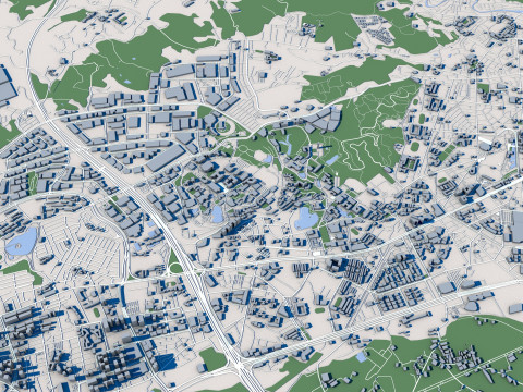 Hsinchu City Taiwan 3D 模型