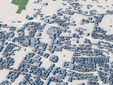 Manama City Bahrain Modelo 3D