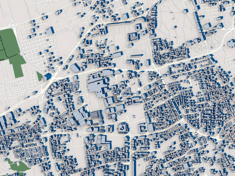 Manama City Bahrain 3Dモデル