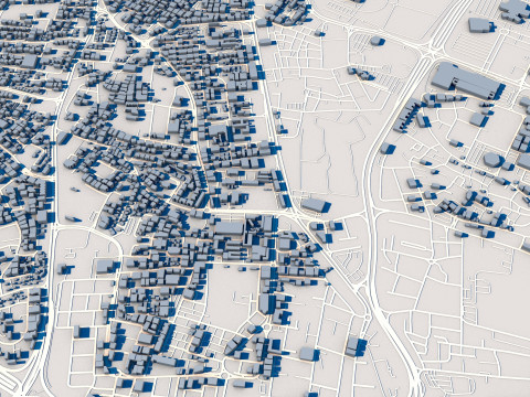 Manama City Bahrain 3Dモデル