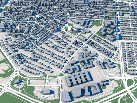 Reykjavik City Iceland Modelo 3D