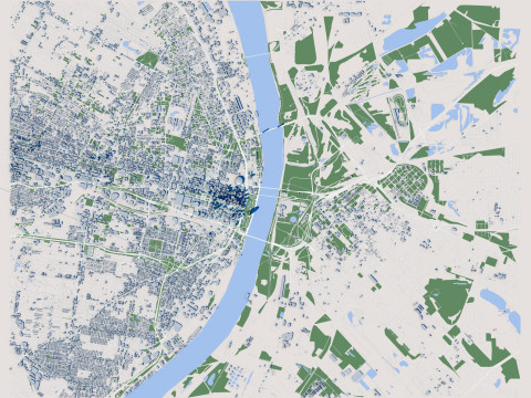 Saint Loui City USA Modello 3D