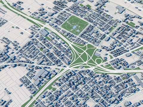 Saint Loui City USA Modello 3D