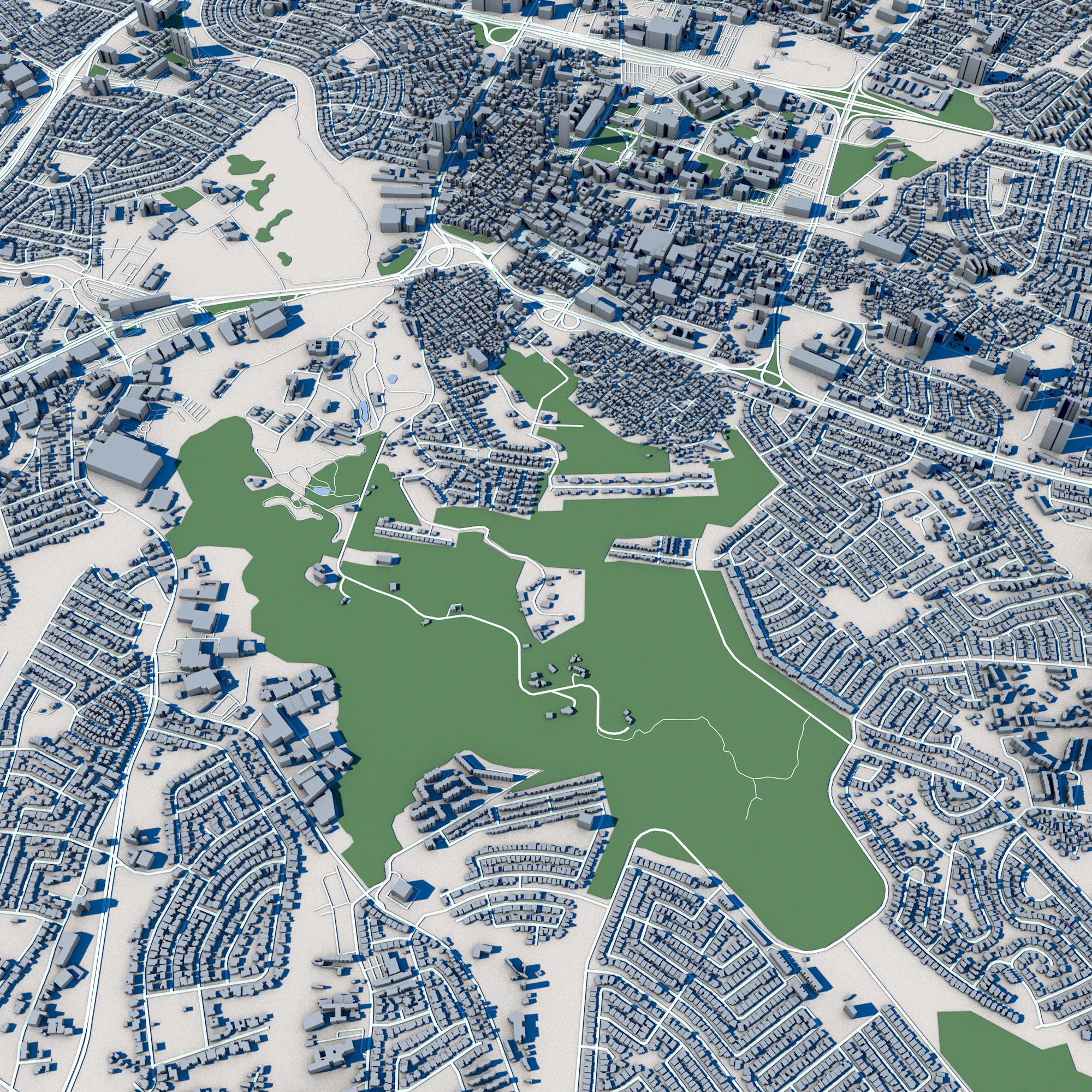 San Juan City Puerto Rico 3D Model .c4d .max .obj .3ds .fbx .stl .blend 