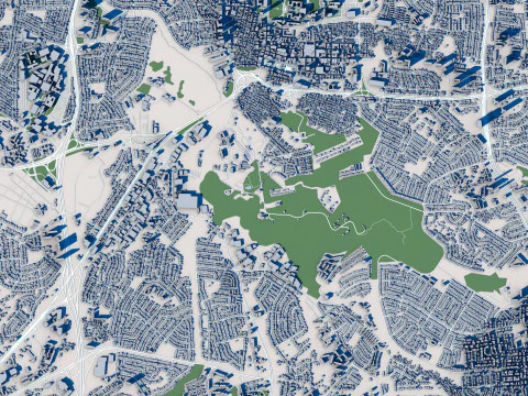 San Juan City Puerto Rico 3D Model