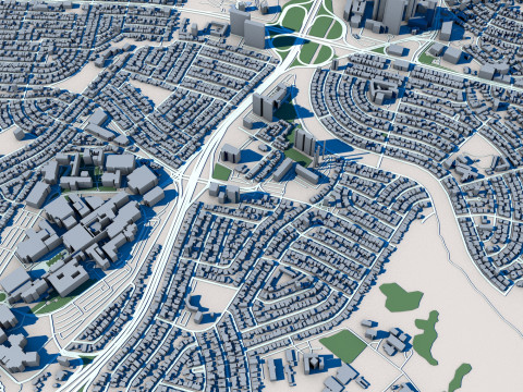 San Juan City Puerto Rico Modello 3D