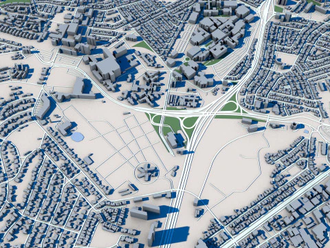 San Juan City Puerto Rico 3D Model
