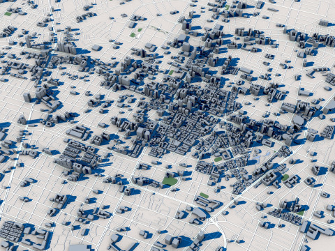 Taichung City Taiwan Modèle 3D