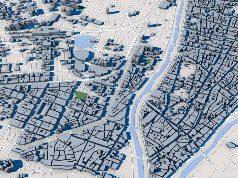 Taichung City Taiwan Modèle 3D