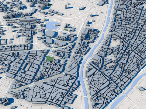 Taichung City Taiwan 3D Model