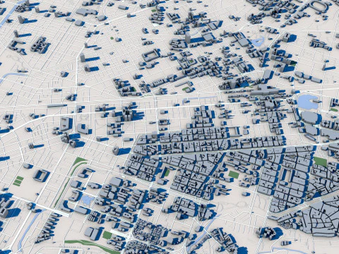 Taichung City Taiwan 3D Model