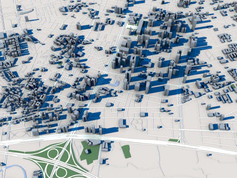 Taichung City Taiwan 3D Model