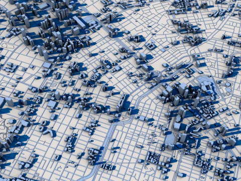 Taichung City Taiwan 3D Model