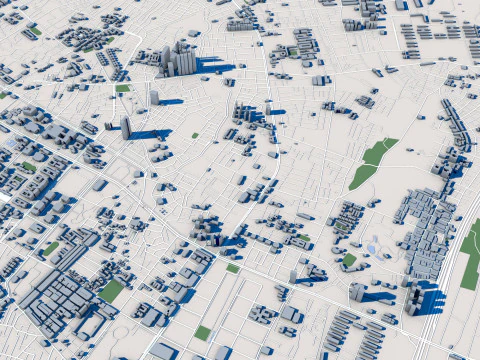 Tainan City Taiwan 3D Model