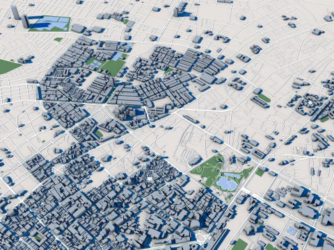 Tainan City Taiwan 3D Model